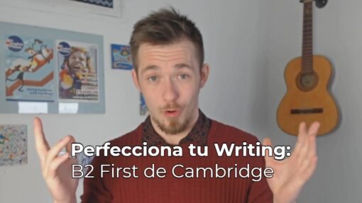 curso de writing para el b2 FIRST de cambridge examen de inglés oficial portada